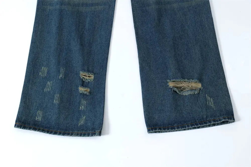 Beggar Denim Trousers For Men And Women