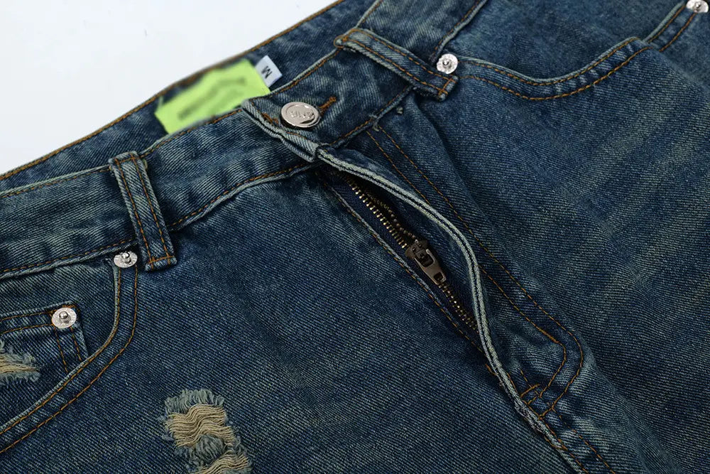 Beggar Denim Trousers For Men And Women
