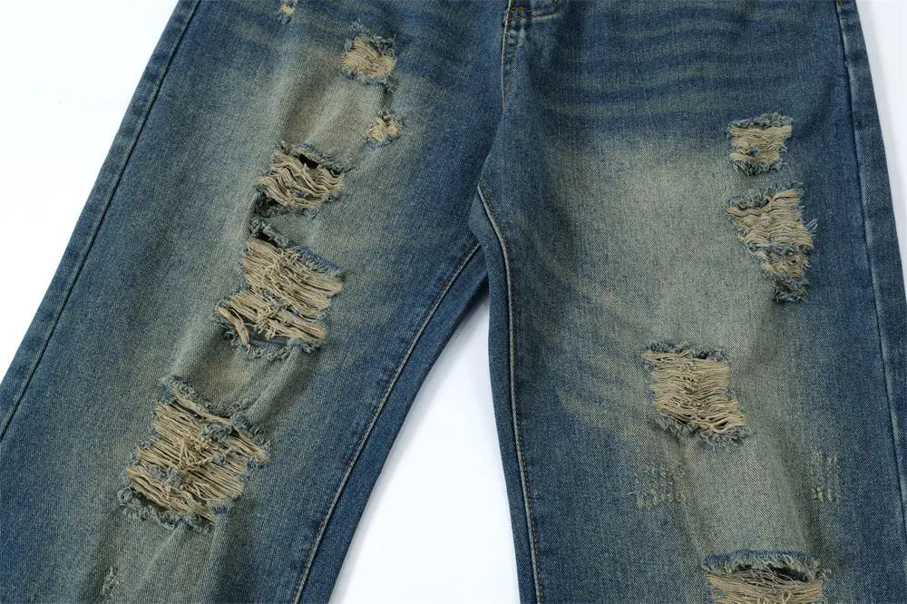 Beggar Denim Trousers For Men And Women