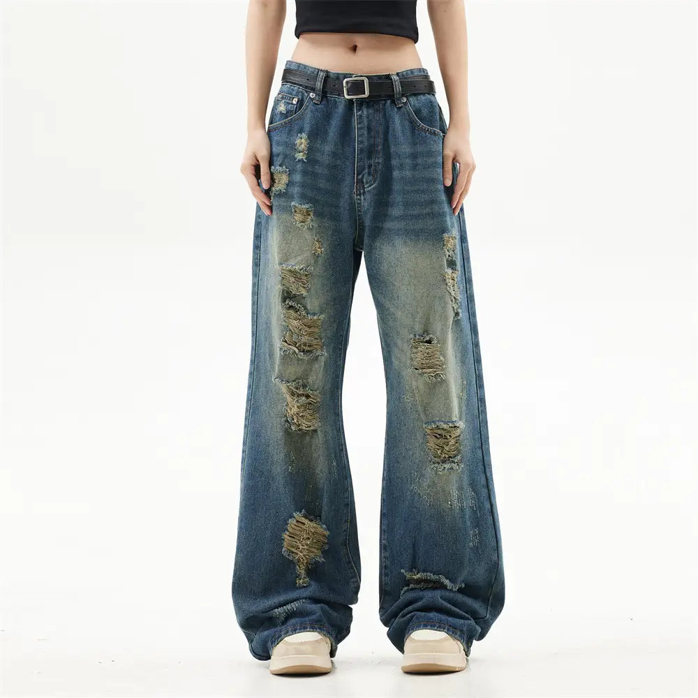 Beggar Denim Trousers For Men And Women