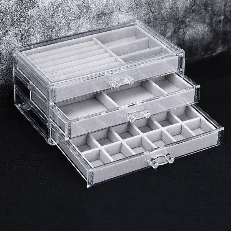 Dust And Dust Storage Compartment For Jewellery