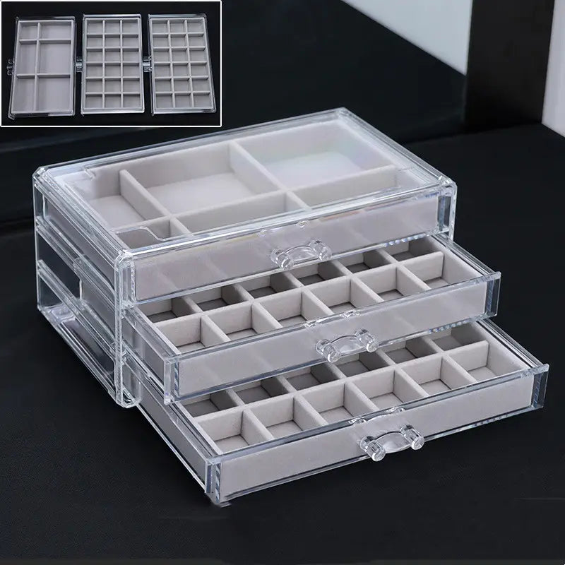 Dust And Dust Storage Compartment For Jewellery