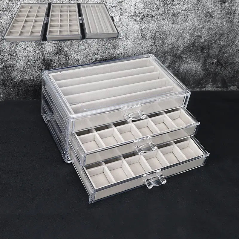 Dust And Dust Storage Compartment For Jewellery