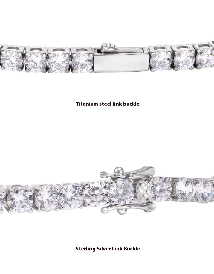 S925 Sterling Silver Bracelet Trendy Women’s Hip