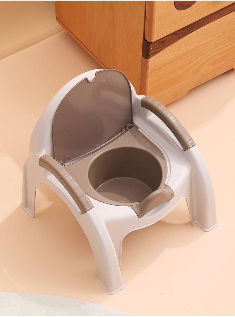 Simple And Detachable Plastic Backrest Toilet For Children