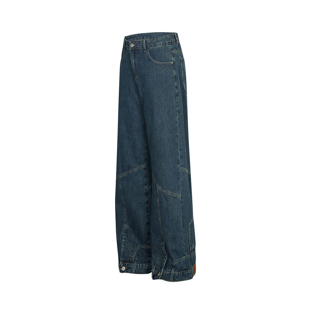Fashion Personality Denim Trousers Men
