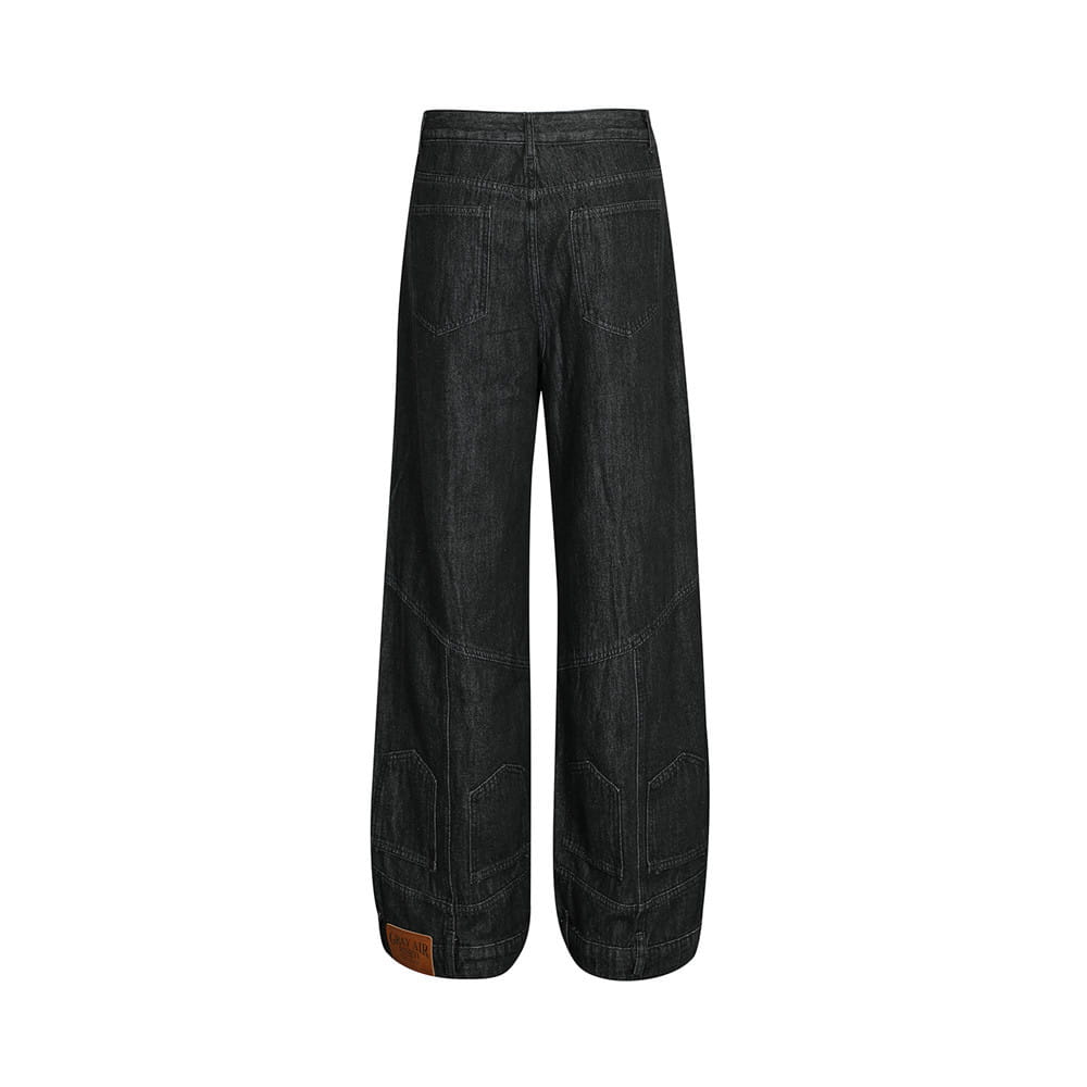 Fashion Personality Denim Trousers Men
