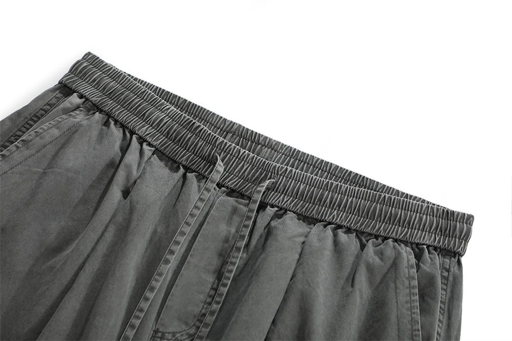 Pleated Paratrooper Casual Trousers For Men
