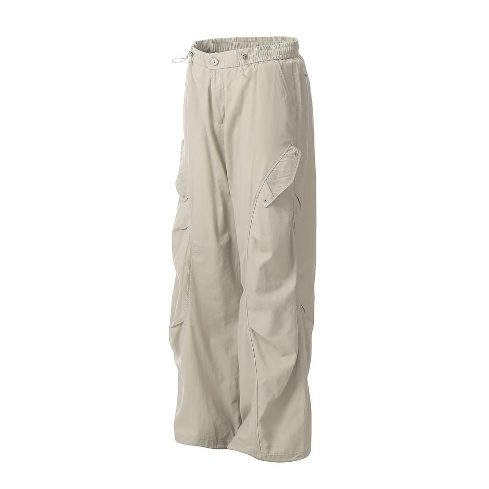 Loose Wide-leg Workwear Trousers For Men