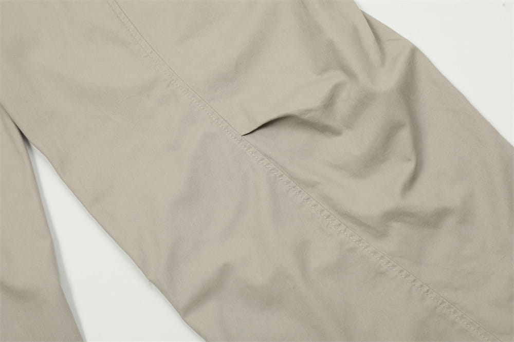 Loose Wide-leg Workwear Trousers For Men