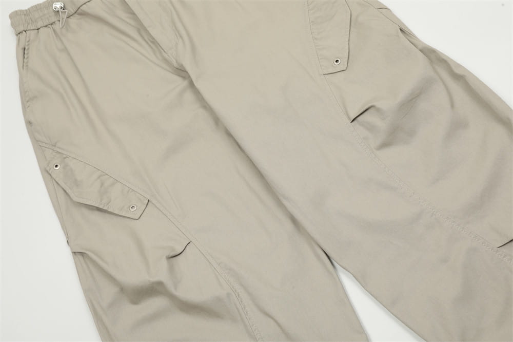Loose Wide-leg Workwear Trousers For Men
