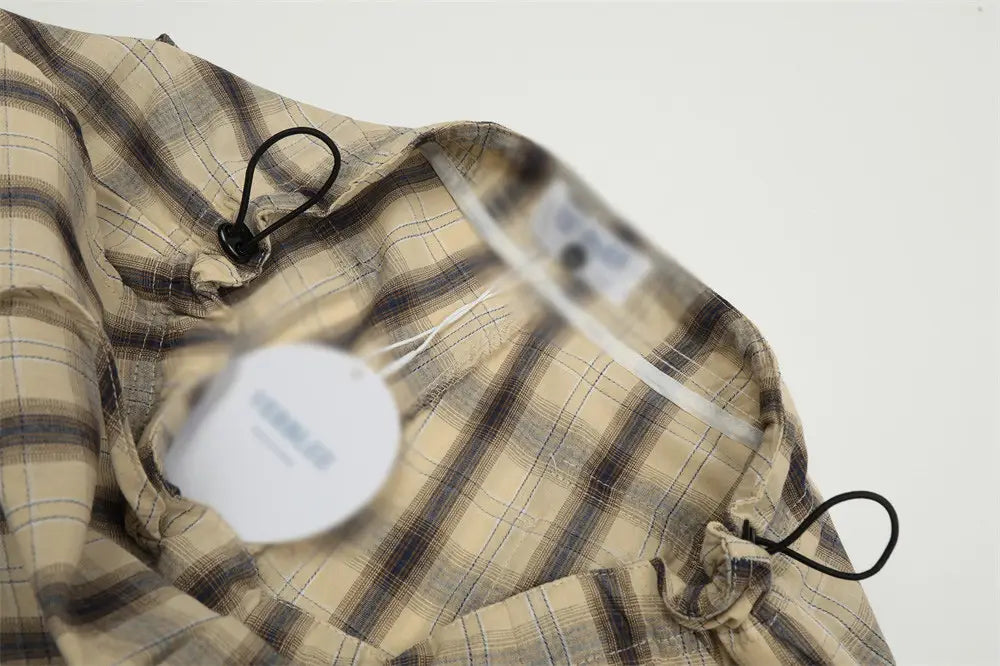 Fashion Personality Plaid Casual Trousers For Men