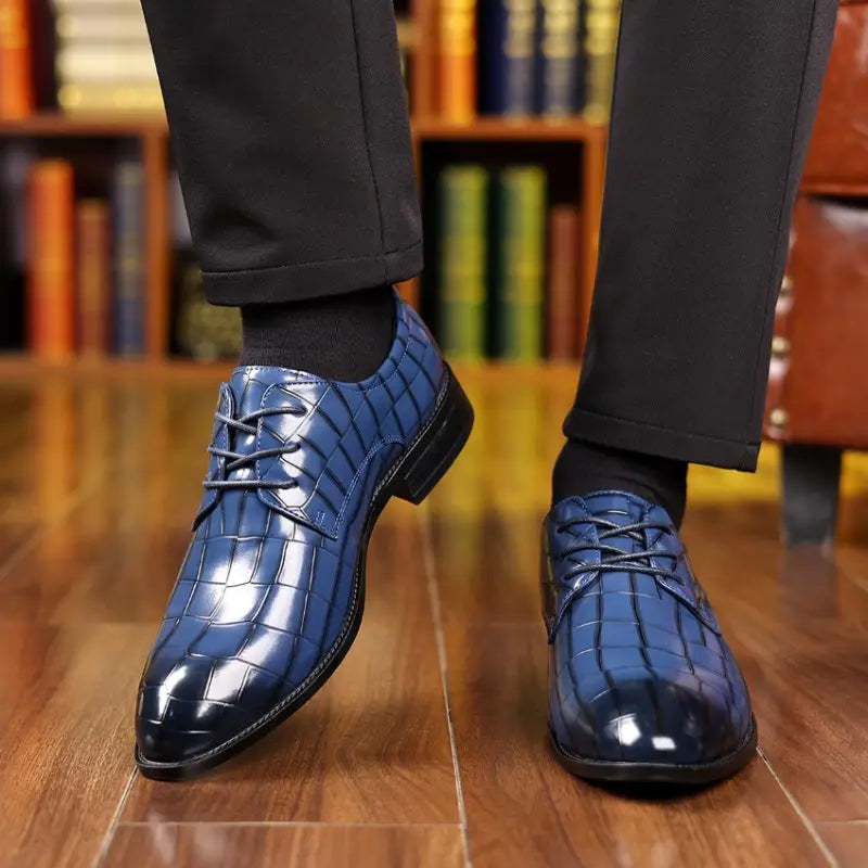 Plus Size Leather Shoes Men’s Casual Breathable