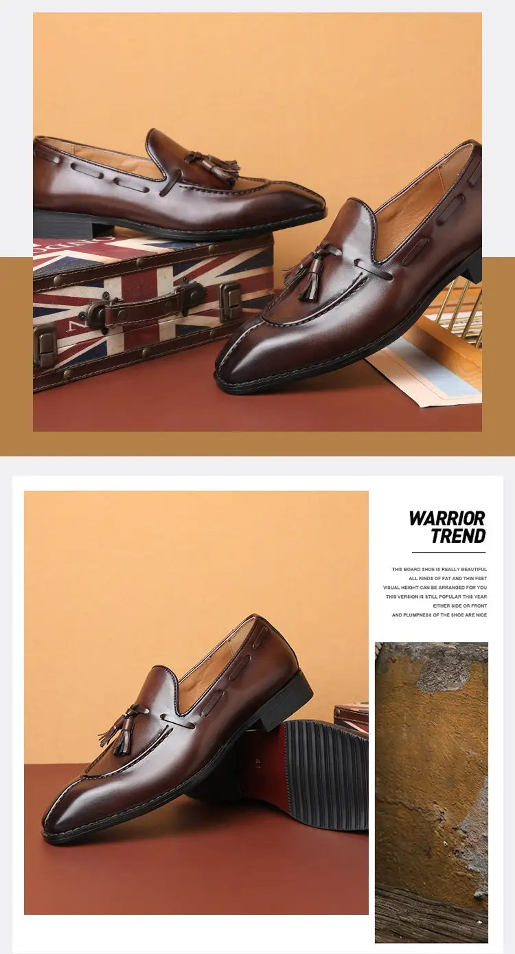 Business Casual Breathable Leather Shoes
