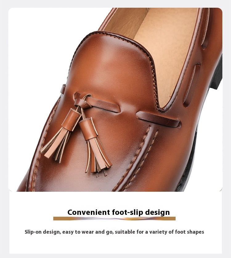 Business Casual Breathable Leather Shoes