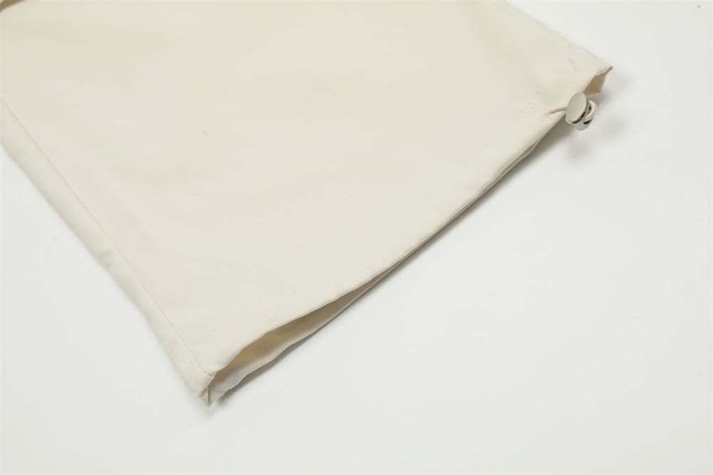 Overalls Men’s Ribbon Pocket Design Pleated