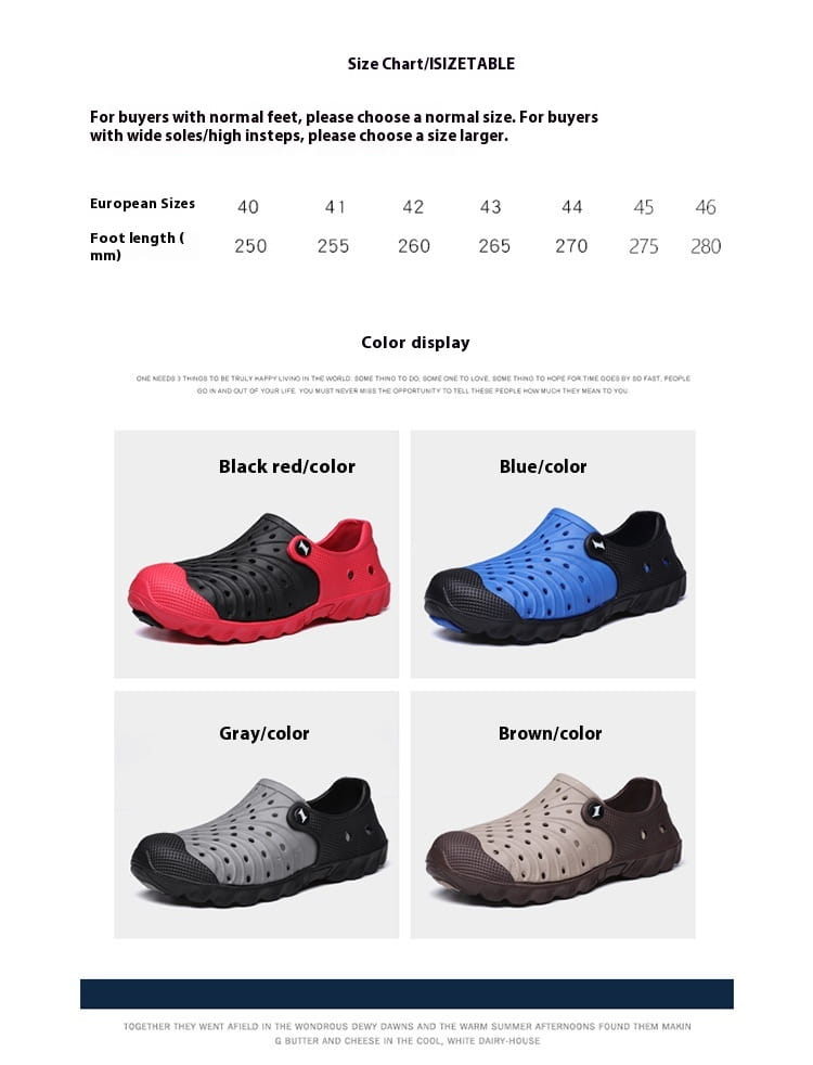 Men’s Summer Plus Size Indoor Soft Bottom Sandals