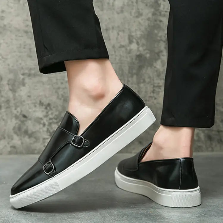Fashion Loafers Men’s Business Casual Slip-on Flats Shoes