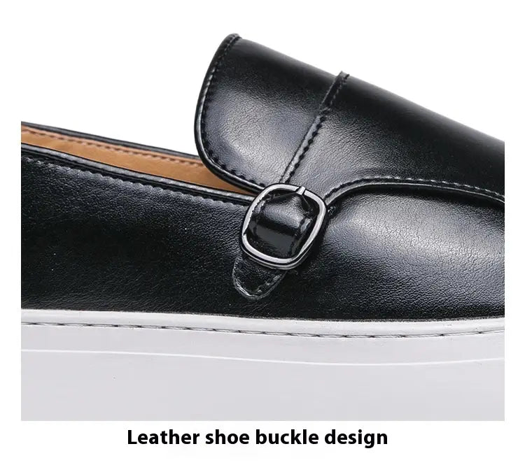 Fashion Loafers Men’s Business Casual Slip-on Flats Shoes