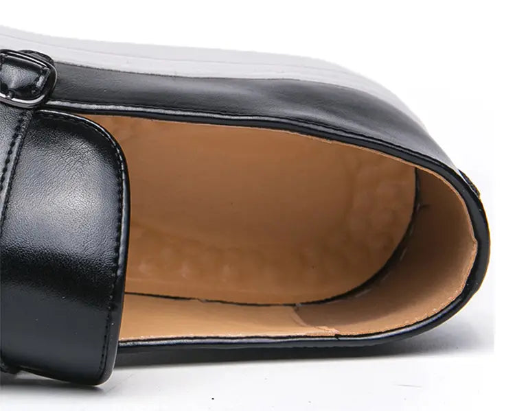 Fashion Loafers Men’s Business Casual Slip-on Flats Shoes
