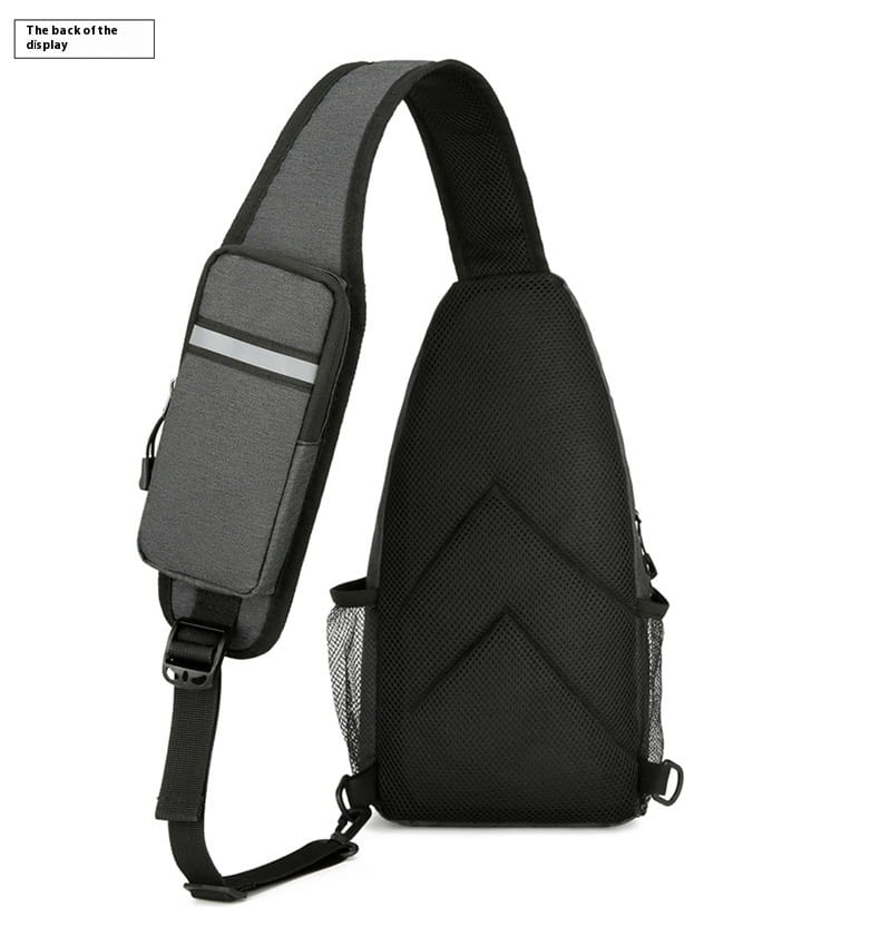 New Multifunctional Men’s Shoulder Crossbody Bag Male Hard-Wearing Canvas Shoulder Messenger Bags Chest Bag