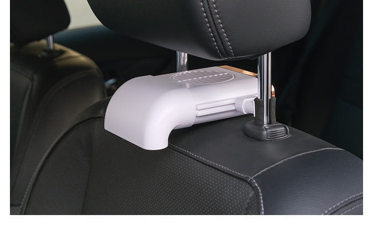 Car Fan Magnetic Fan Car Cooler Silent Wireless Charging USB Fan 3Speed Adjustable Universal Car Rear Seat Auto Cooling