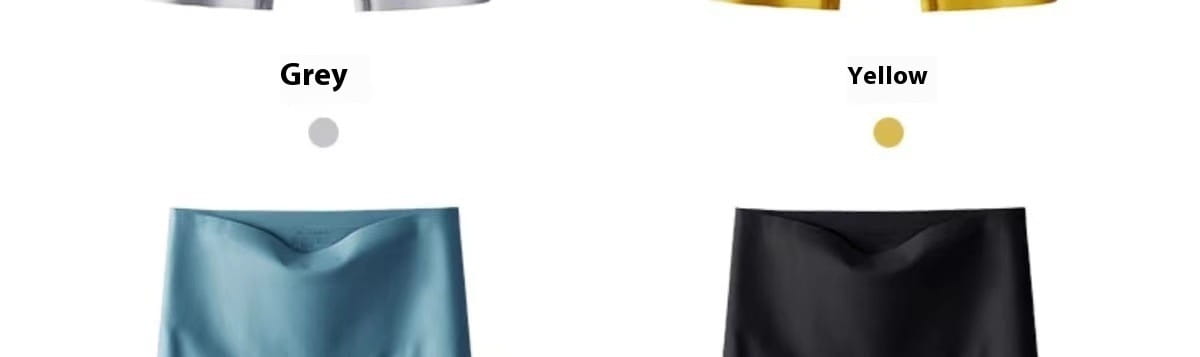 High Waist Seamless Safety Pants Underwear Women’s Anti-exposure Non-curling Belly Contracting Hip Lifting