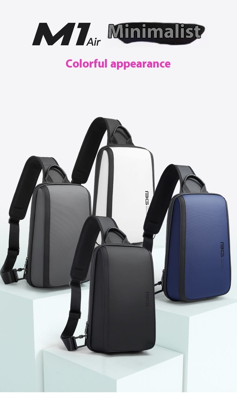 Chest Bag Men’s Messenger Bag Lightweight Casual Shoulder Bag