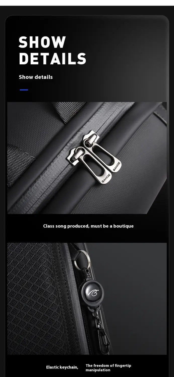 Chest Bag Men’s Messenger Bag Lightweight Casual Shoulder Bag