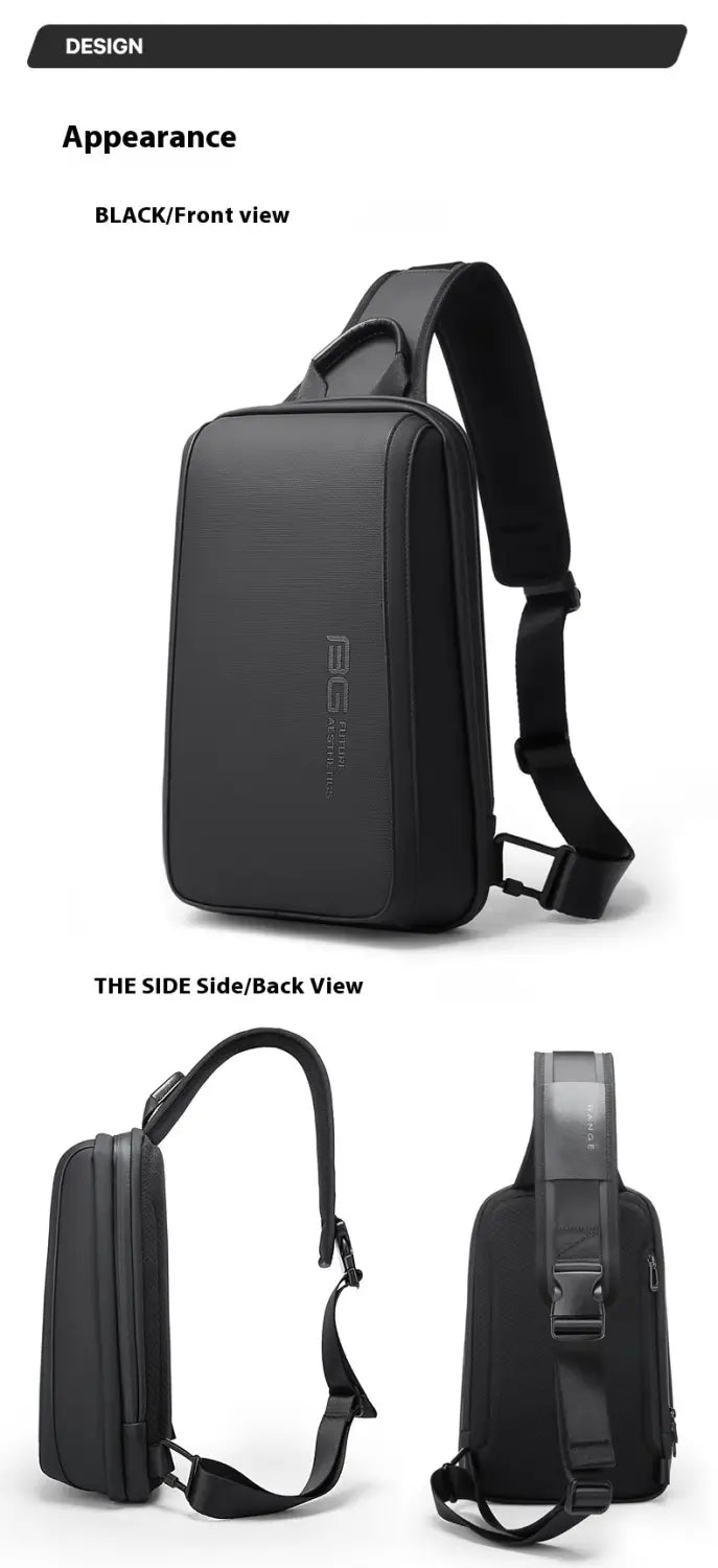 Chest Bag Men’s Messenger Bag Lightweight Casual Shoulder Bag