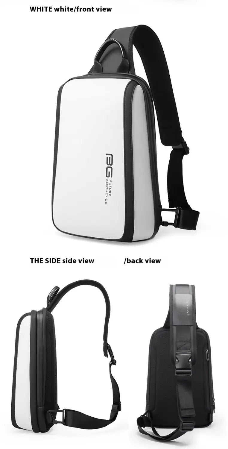 Chest Bag Men’s Messenger Bag Lightweight Casual Shoulder Bag