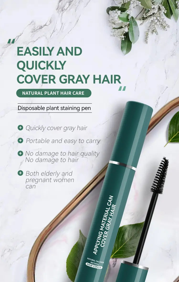 Gray Hair Color Supplement Brush