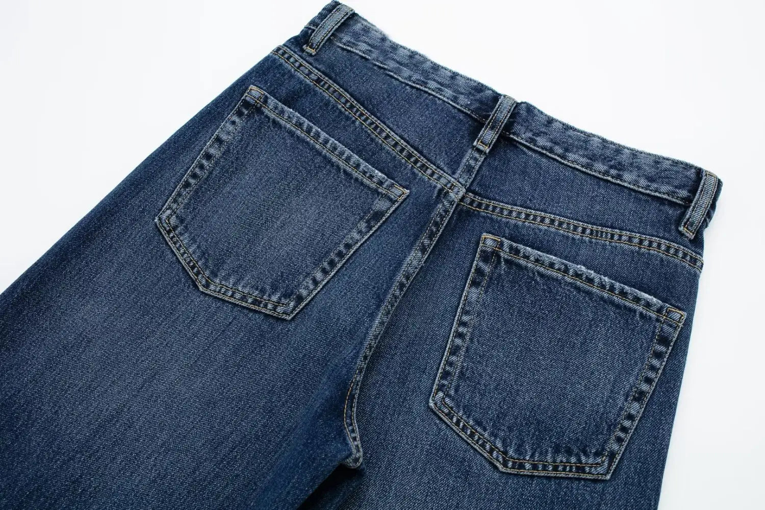 Women’s Fashionable Casual Wide-leg Long Jeans