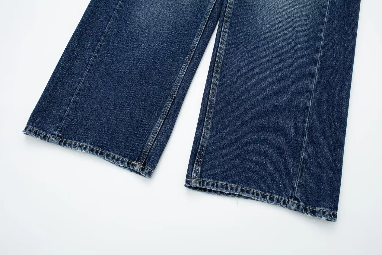 Women’s Fashionable Casual Wide-leg Long Jeans