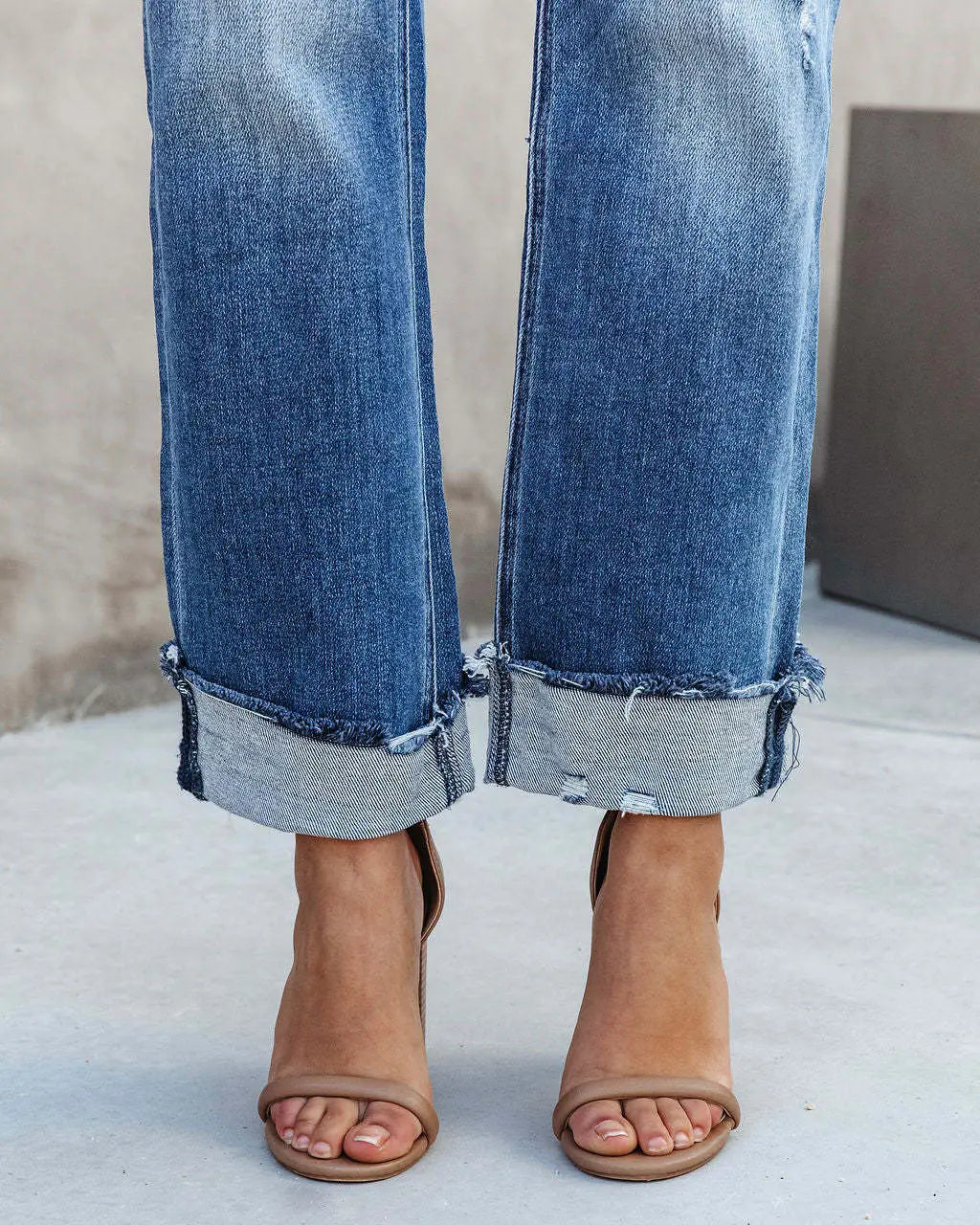 Women’s Fashion Individual Casual Loose Jeans