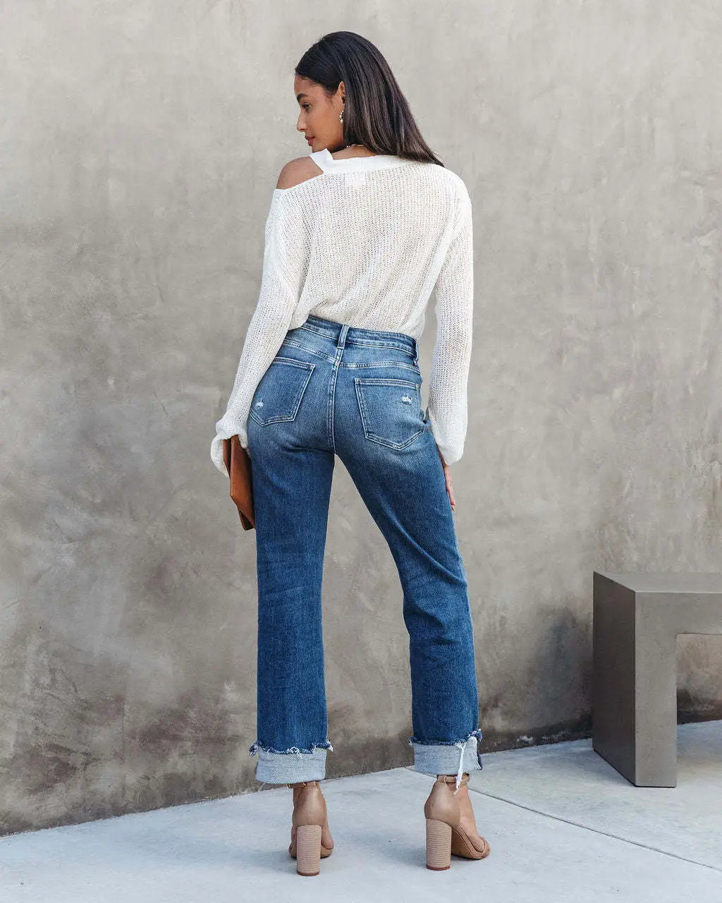 Women’s Fashion Individual Casual Loose Jeans
