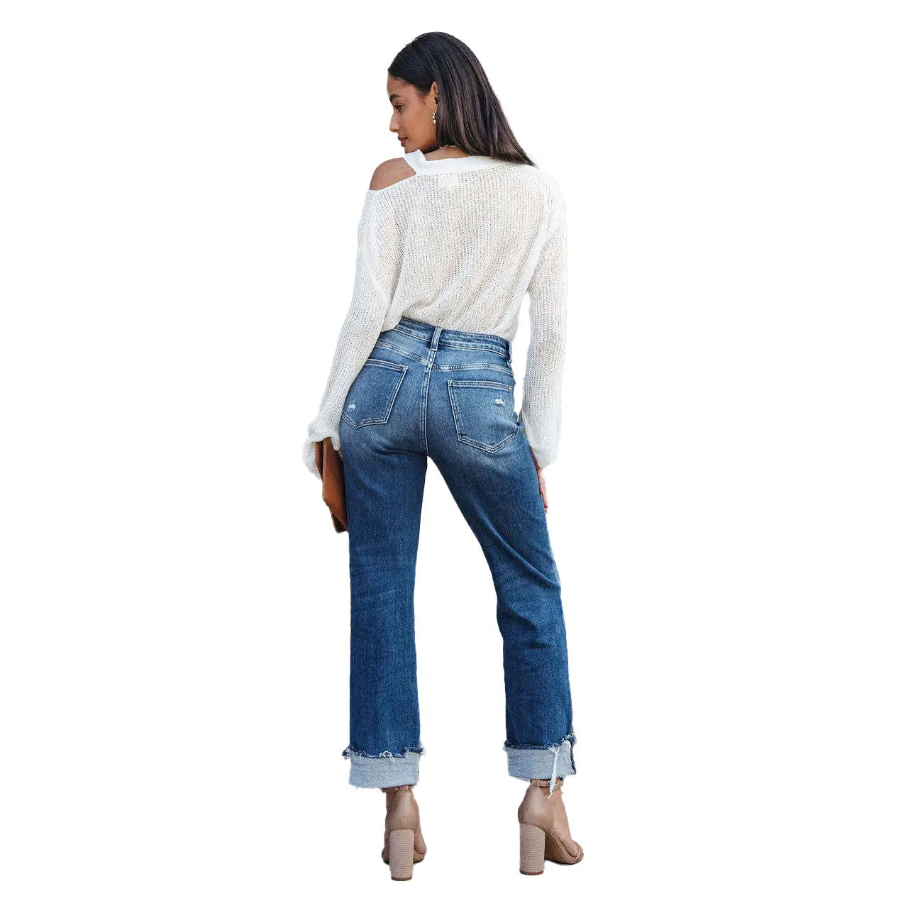 Women’s Fashion Individual Casual Loose Jeans