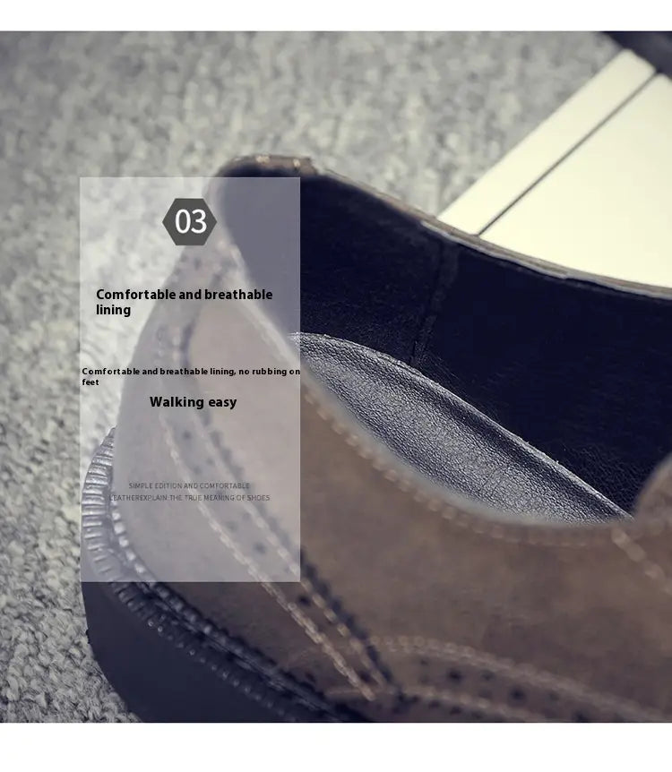 Plus Size Men’s Leather Shoes