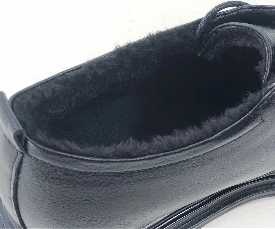 Plus Size Men’s Leather Shoes