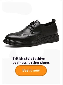 Plus Size Men’s Leather Shoes