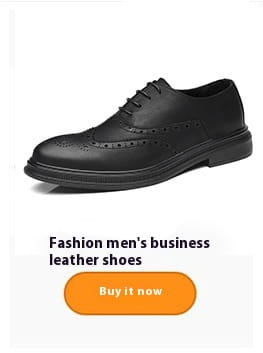 Plus Size Men’s Leather Shoes