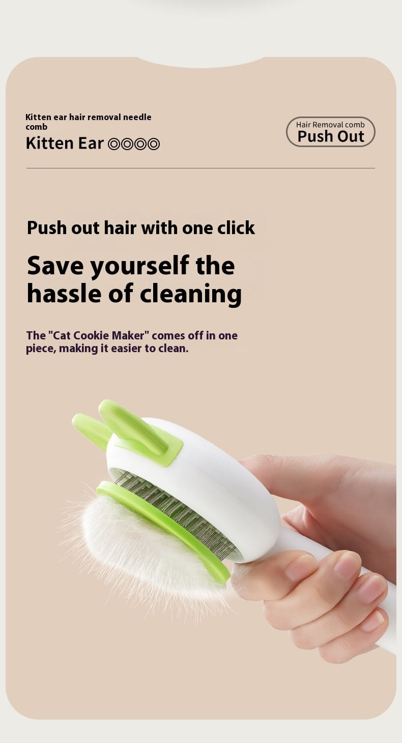 Pet Dog Brush Cat Comb Self Cleaning Pet Hair Remover Brush For Dogs Cats Grooming Tools Pets Dematting Comb Dogs