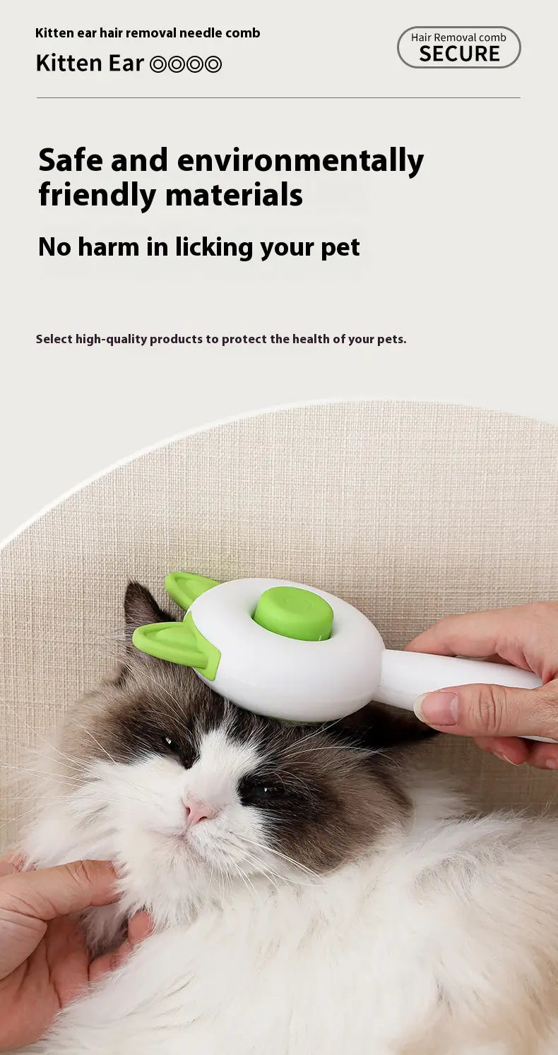Pet Dog Brush Cat Comb Self Cleaning Pet Hair Remover Brush For Dogs Cats Grooming Tools Pets Dematting Comb Dogs