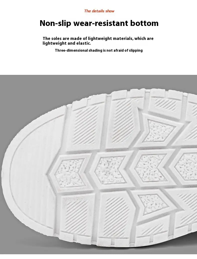 Outdoor Sports Platform Men’s High-top Tooling Snow Boots