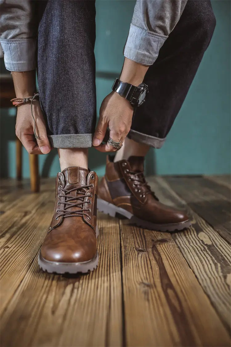 Martin Tooling British Style Ankle Boots