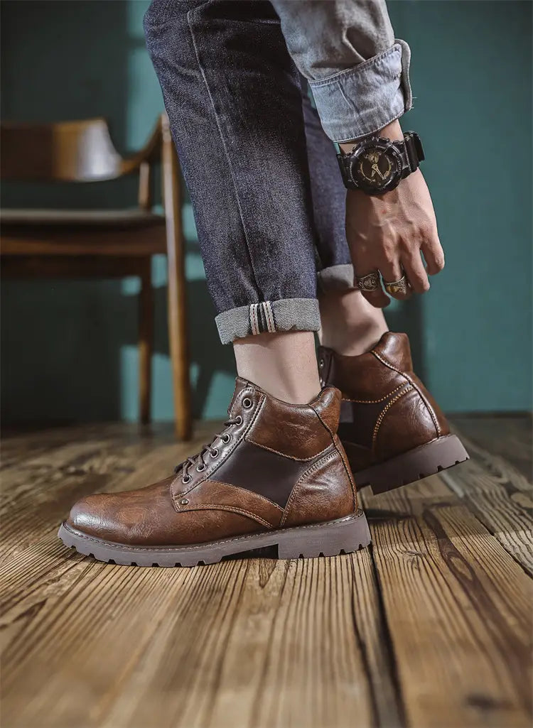 Martin Tooling British Style Ankle Boots