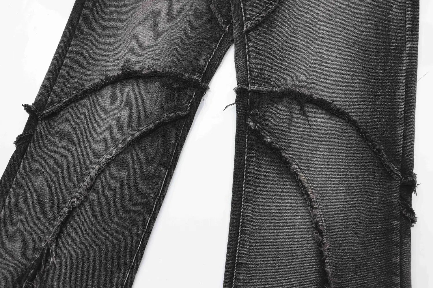 Women’s Clothing New Real Shot American Distressed Heavy Industry Straight Jeans