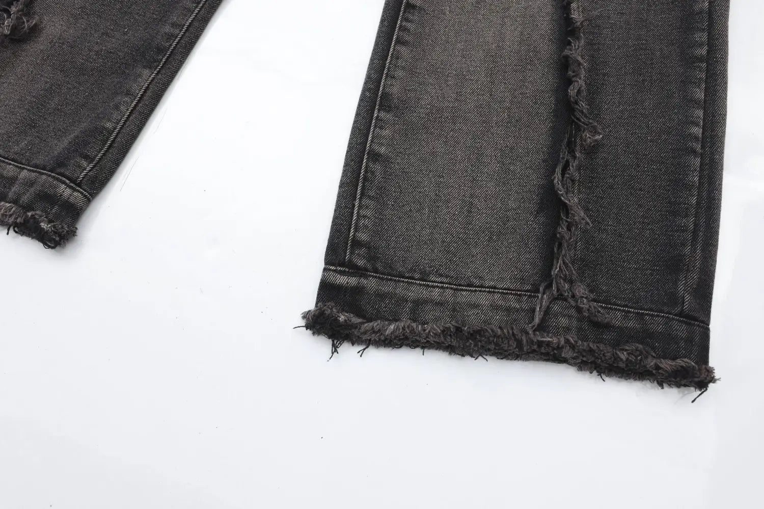Women’s Clothing New Real Shot American Distressed Heavy Industry Straight Jeans