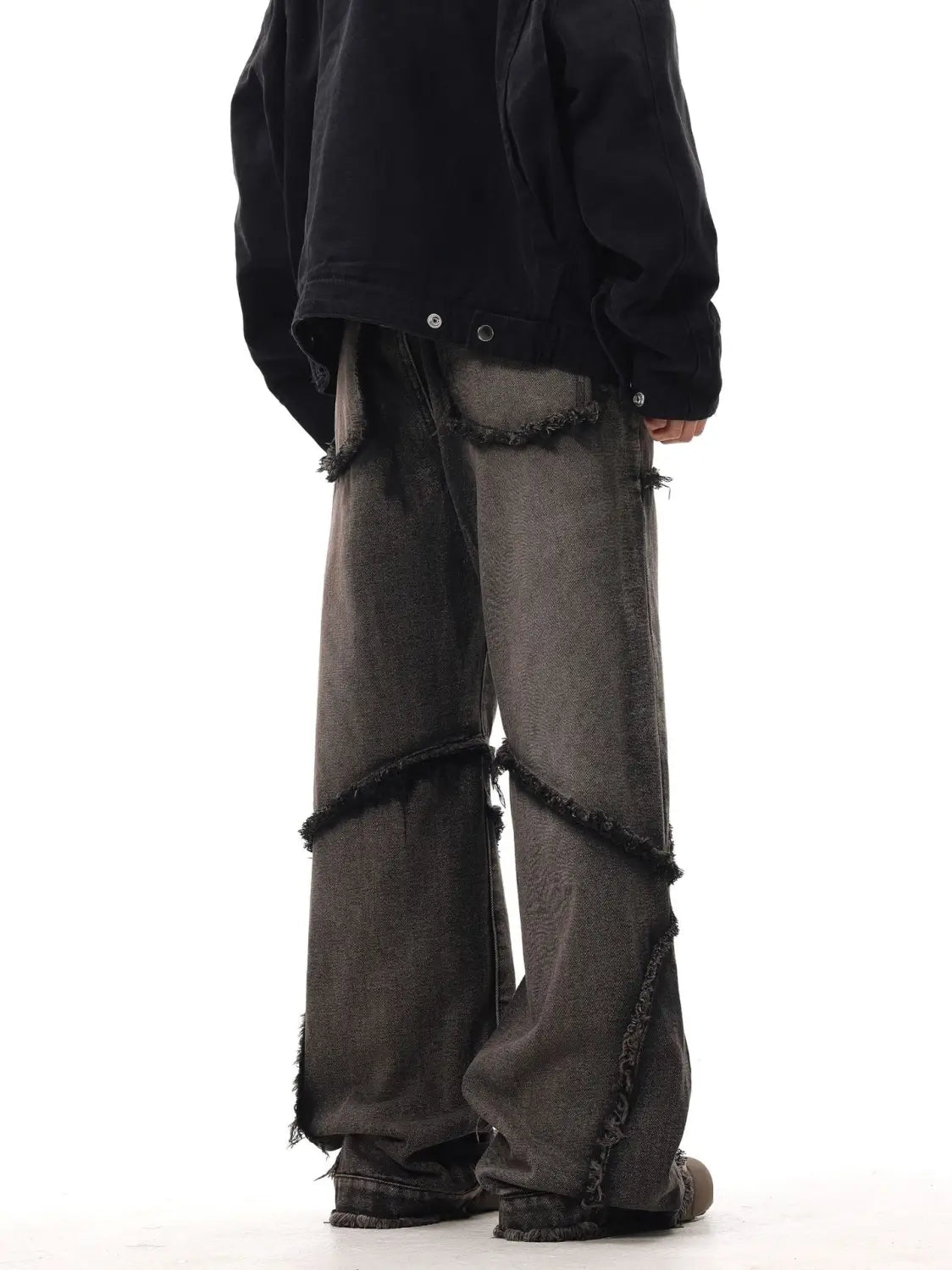 Women’s Clothing New Real Shot American Distressed Heavy Industry Straight Jeans