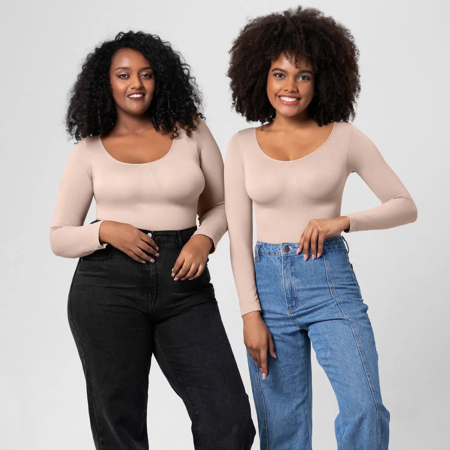 Jumpsuit Women’s Bottoming Shirt Long Sleeve Corset One-piece Corset